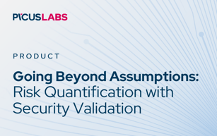 Going Beyond Assumptions: Risk Quantification with Security Validation